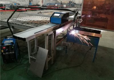 الصين الصانع الكمبيوتر تسيطر عليها باستخدام الحاسب الآلي البلازما القاطع لقطع الألومنيوم الفولاذ المقاوم للصدأ / الحديد / المعادن