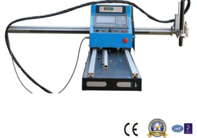 الصينية نوع جسري نوع التصنيع باستخدام الحاسب الآلي آلة قطع البلازما ، قطع لوحة الصلب وآلات الحفر سعر المصنع